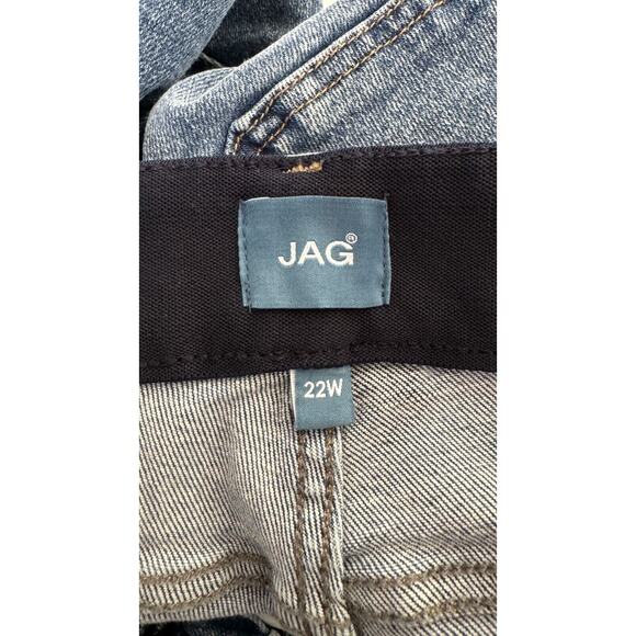 Jag Denim Mid Rise Carter Girlfriend Jeans Del Mar Wash Womens Plus Size 22W NWT - Picture 9 of 10